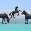 SOLD Charbens Farm Horses & Colt - BLACK Plastic!