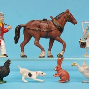 SOLD Cherilea Transitional Plastic Farm Animals & Figures