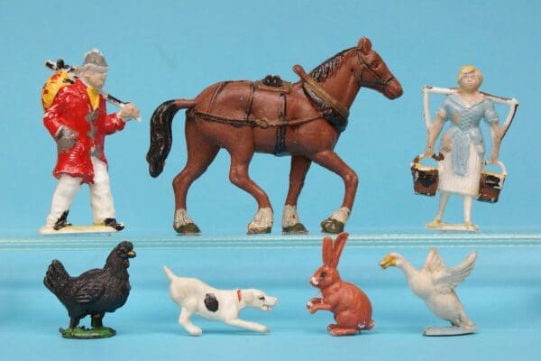 SOLD Cherilea Transitional Plastic Farm Animals & Figures