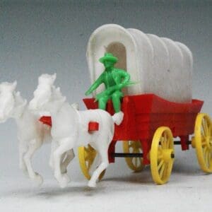 SOLD Poplar Plastic Chuck Wagon (4 Wheels)