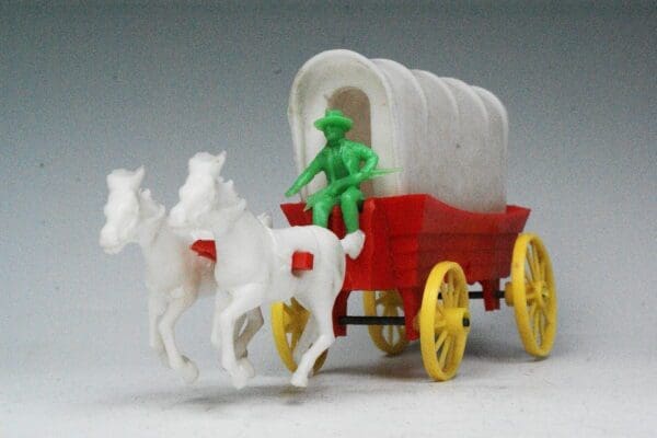 SOLD Poplar Plastic Chuck Wagon (4 Wheels)
