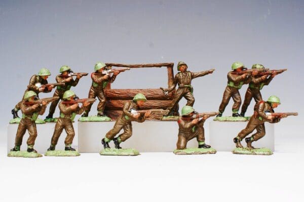SOLD UNA Khaki Infantry (Herald Copies) & Defence Post