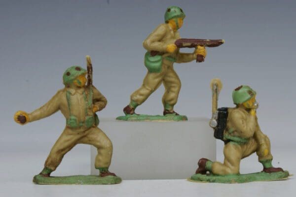 SOLD Trojan Unusual US Soldiers Painted as Japanese