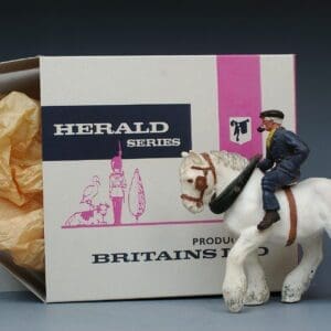 SOLD Britains Draught Horse & Rider - REPRO Herald Box