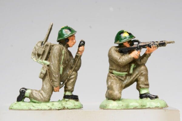 SOLD VP Khaki Infantry - DARK GREEN Camouflage Helmets!