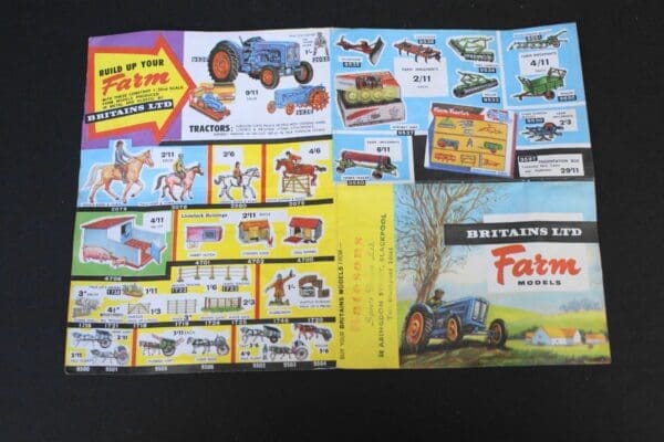 SOLD Britains Original 1963 Farm Sales Leaflet