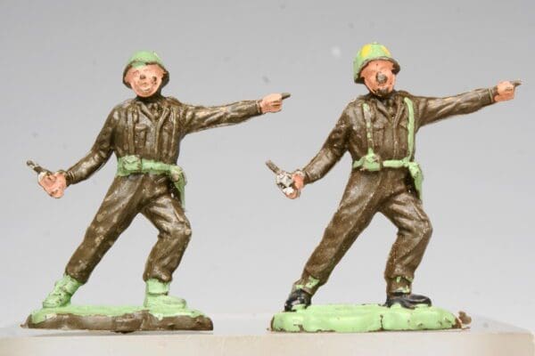 SOLD VP Khaki Infantry Officer Paint Variations