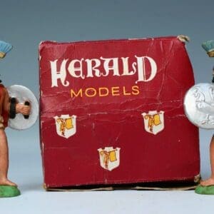 SOLD Herald Trojan Warrior Standing 'Rahere' Trade Box