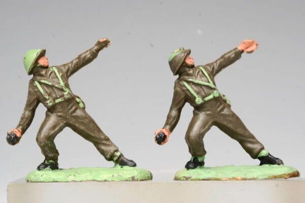 SOLD VP Khaki Infantry Grenade Thrower Paint Variations
