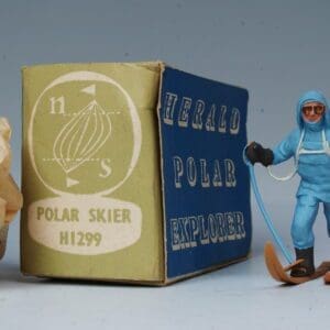 SOLD Herald Polar Skier (Blue) - Mint Boxed!