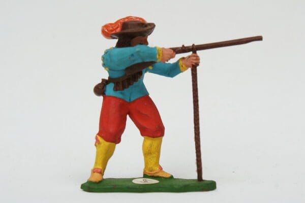SOLD ECW Cavalier Musketeer - Dark Brown Plastic