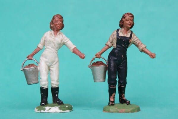 SOLD Herald Land Girl RARE White Polythene