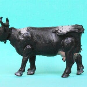 SOLD Lone Star RARE Movable Farm Cow (Black Plastic)