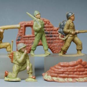 SOLD Cherilea 50mm US Khaki Infantry - Hollowcast Moulds #2