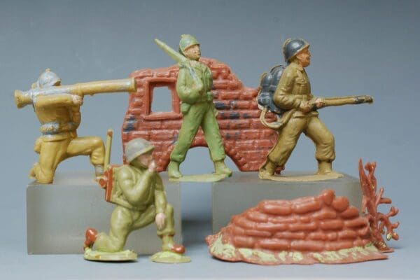 SOLD Cherilea 50mm US Khaki Infantry - Hollowcast Moulds #2