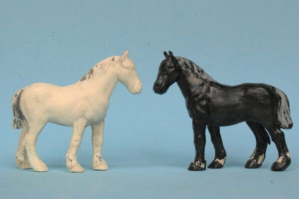 SALE! Speedwell Farm Shire Horses - Black & White - Image 4