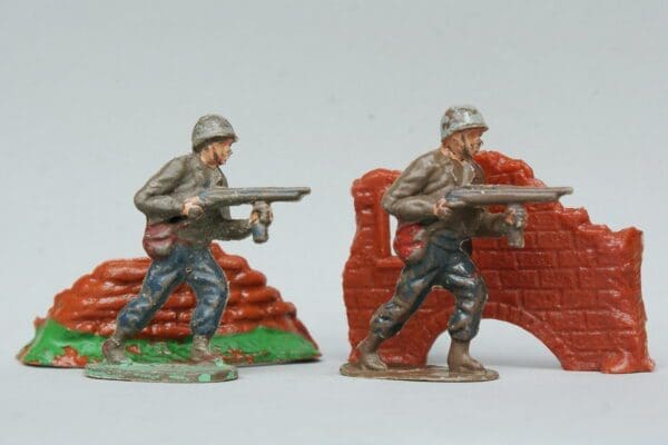SOLD Timpo US Army Tommy Gunner - Speedwell & Hong Kong Copies