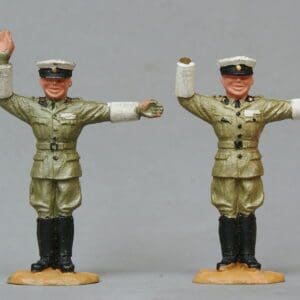 AA Patrolmen on Traffic Duty - Metallic Khaki