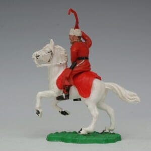 SOLD Timpo Mounted Cossack with Whip!
