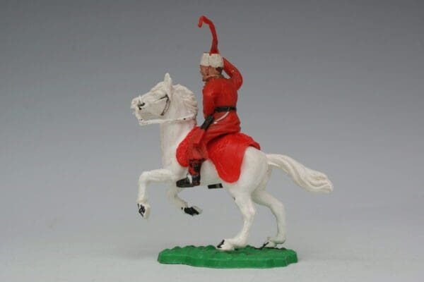 SOLD Timpo Mounted Cossack with Whip!