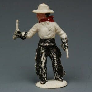 SOLD Gemodels Wild West Cowboys Sheriff - WHITE Plastic