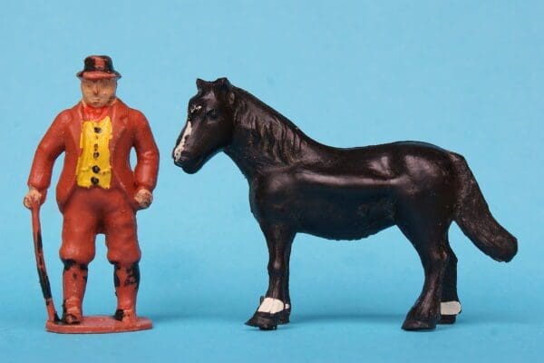 SOLD Charbens Farmer & Farm Horse - Hollowcast Moulds