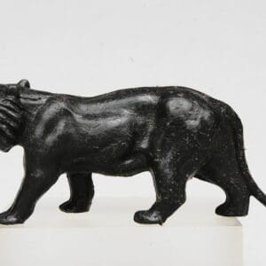 SOLD Timpo Plastic Zoo Animals - Black Panther SCARCE!