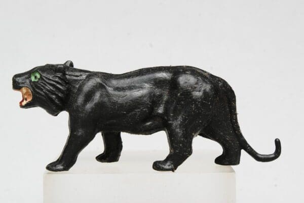 SOLD Timpo Plastic Zoo Animals - Black Panther SCARCE!