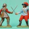 SOLD ECW Roundhead & Cavalier Troopers Duelling #1