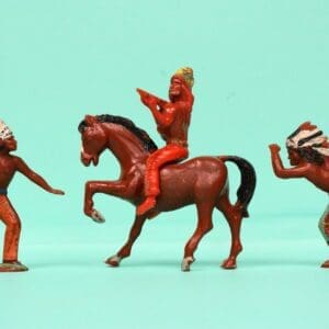 Hilco Early Plastic Indians and Ranch Horse