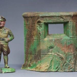 SOLD! Speedwell German Afrika Korps Officer & Pill Box