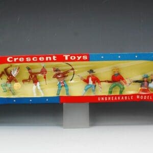 SOLD Crescent Cowboys & Indians - 8-Piece Window Box Set