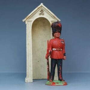 SOLD Kentoys Sentry Box & Guardsman at Ease
