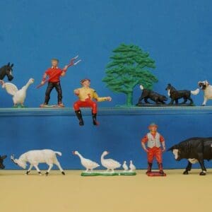SOLD Crescent Farm Animals & Figures - Great Condition!