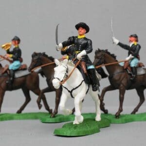 SOLD Swoppet ACW Union Cavalry - 4 Mounted Figures