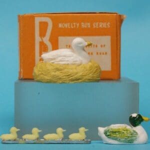SOLD B&S Duck and Nest Set Novelty Box Series