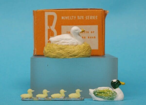 SOLD B&S Duck and Nest Set Novelty Box Series