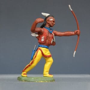 Swoppet Indian Brave with Bow - ROYAL BLUE Belt