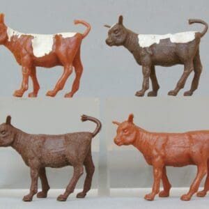 SOLD Crescent Farm Models Calves - Painted & Unpainted