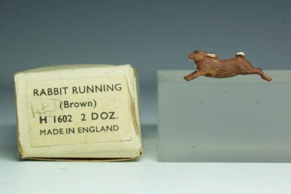 SOLD Herald Rabbit Running (Brown) 1958 Trade Box