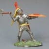SOLD Swoppet C15th Knight with Axe, YELLOW Favour