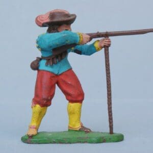 SOLD OUT ECW Cavalier Musketeer - Dark Brown Plastic