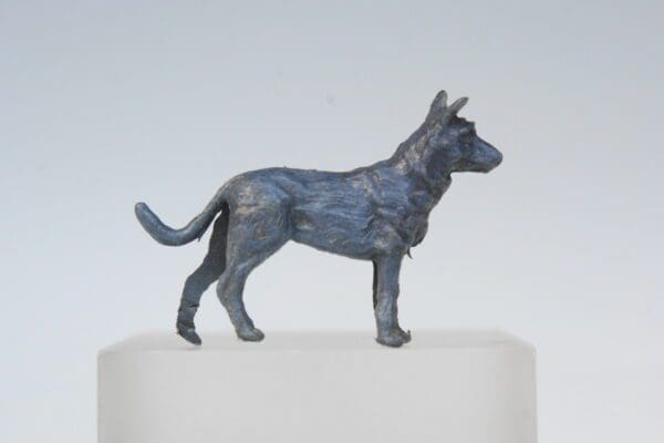 SOLD Airfix Dog Multi-colour Plastic 54mm Scale