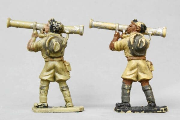Lone Star African Troops Firing Bazookas