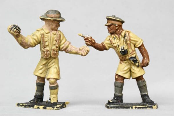 JUST IN! Lone Star African Troops Officer & Throwing Grenade
