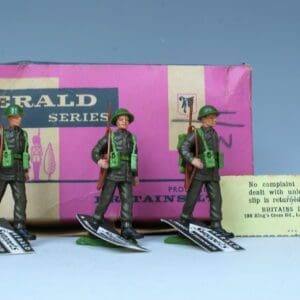 SOLD Swoppet Khaki Infantry Marching (Tags) Trade Box