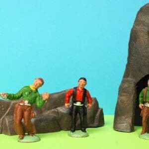 SOLD Gemodels Wild West Cowboys & Scenic Rocks