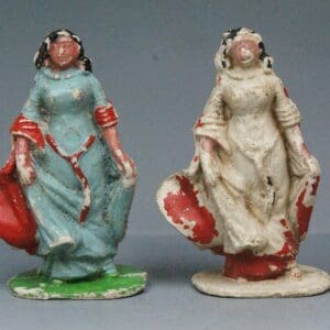 SOLD Cherilea 54mm Maid Marian - Light Blue/White Dress Variants