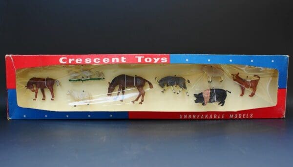 SOLD Crescent Toys Farm Animals - Box Set #2