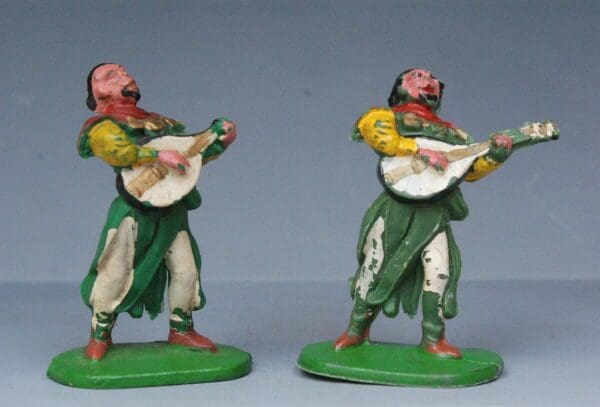 SOLD Cherilea 54mm Pair of Robin Hood Minstrels